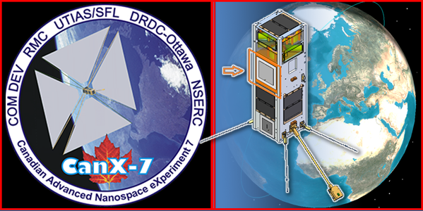 CanX-7 nano-satellite